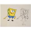 Image 2 : SpongeBob Original Production Cel w/ Drawing Pointing