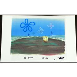 Orig SpongeBob Animation Cel & Background House?