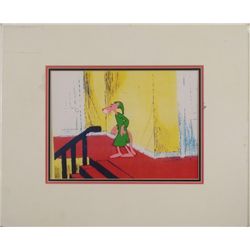 Pink Panther Orig Freleng Production Cel, Bckgrnd Night