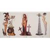 Image 1 : Bride Witch and Vamp Patrick Meadows Art Print Monster