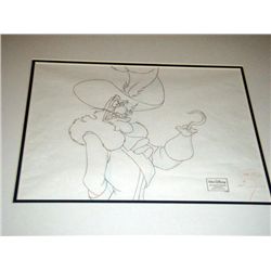 Disney Orig Animation Drawing Return to Never Land Hook