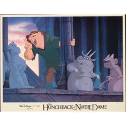 Hunchback of Notre Dame Orig Lobby Card Quasimodo & Gar