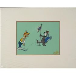 George Jetson Golfing Ltd Ed Animation Cel Sericel