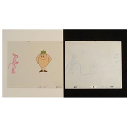 Original Animation Drawing Cel Pink Panther OOPS