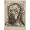 Image 1 : Christian Zeimert Signed Art Print Portrait of Matisse
