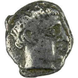 ANCIENT ARABIA: Anonymous, late 3rd century BC, AR obol (1.83g), Gaza mint
