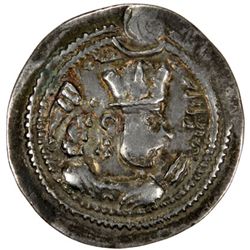 SASANIAN KINGDOM: Valkash, 484-488, AR drachm (3.89g), SYW, ND