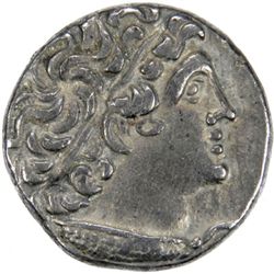 PTOLEMAIS: Ptolemy IX, 116-106 BC, AR tetradrachm (13.30g), year 6