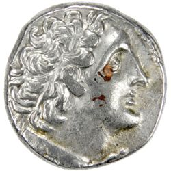 PTOLEMAIS: Ptolemy XII Neos Dionysos, 1st reign, 80-58 BC, AR tetradrachm (14.12g), year 8