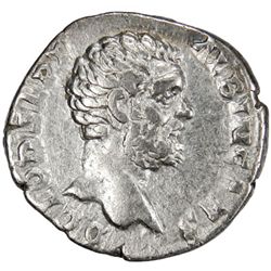 ROMAN EMPIRE: Clodius Albinus, 195-197 AD, AR Denarius (3.31g), Rome mint, 194-195