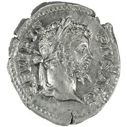 ROMAN EMPIRE: Septimius Severus, 193-211 AD, AR Denarius (3.27g), Rome mint, 203