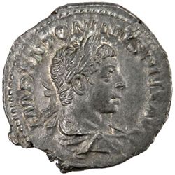 ROMAN EMPIRE: Elagabalus, 218-222 AD, AR Denarius (2.70g), Rome mint, 220-221