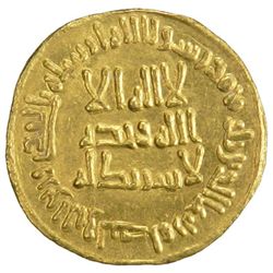UMAYYAD: Sulayman, 715-717, AV dinar (4.25g), NM (Damascus), AH97