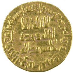 UMAYYAD: Sulayman, 715-717, AV dinar (4.26g), NM (Damascus), AH97