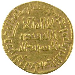 UMAYYAD: Sulayman, 715-717, AV dinar (4.24g), NM (Damascus), AH99