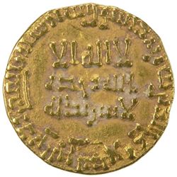 ABBASID: al-Mansur, 754-775, AV dinar (4.10g), NM, AH154