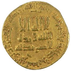 ABBASID: al-Mansur, 754-775, AV dinar (4.10g), NM, AH157