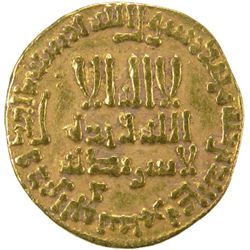 ABBASID: al-Mansur, 754-775, AV dinar (4.12g), NM, AH157