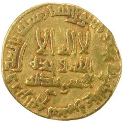 ABBASID: al-Mahdi, 775-785, AV dinar (3.95g), NM, AH166