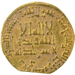 ABBASID: al-Mahdi, 775-785, AV dinar (4.10g), NM, AH167