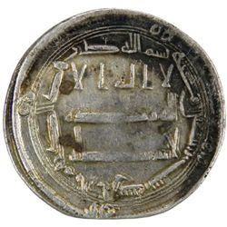 ABBASID: al-Mahdi, 775-785, AR dirham (2.84g), Arran, AH166