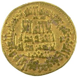 ABBASID: al-Ma'mun, 810-833, AV dinar (4.15g), Misr, AH203