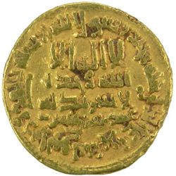 ABBASID: al-Ma'mun, 810-833, AV dinar (4.22g), NM (Egypt), AH207