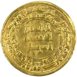 ABBASID: al-Radi, 934-940, AV dinar (4.39g), Madinat al-Salam, AH323