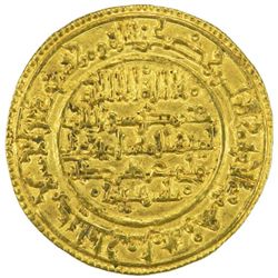 ALMORAVID: 'Ali, 1106-1142, AV dinar (4.14g), Fas (Fez), AH535