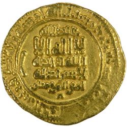 FATIMID: al-Mahdi, 909-934, AV dinar (4.22g), al-Qayrawan, AH3xx