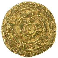 FATIMID: al-Mu'izz, 953-975, AV dinar (3.96g), al-Mahdiya, AH365