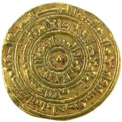 FATIMID: al-Mustansir, 1036-1094, AV dinar (4.11g), Misr, AH461