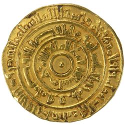 FATIMID: al-Mustansir, 1036-1094, AV dinar (4.18g), Sur, AH449