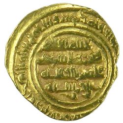 FATIMID: al-Mustansir, 1036-1094, AV 1/4 dinar (0.93g),