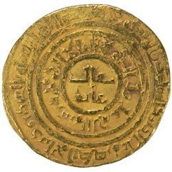FATIMID: al-Hafiz, 1131-1149, AV dinar (4.51g), Misr, AH540