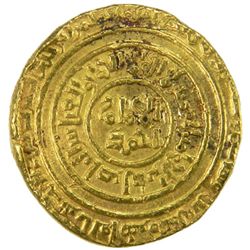 AYYUBID: al-Nasir Yusuf I (Saladin), 1169-1193, AV dinar (4.32g), al-Qahira, AH583