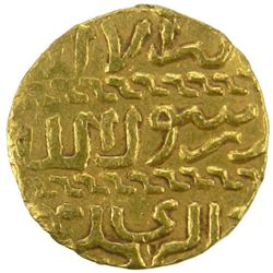 BURJI MAMLUK: Barsbay, 1422-1438, AV ashrafi (3.41g), ND