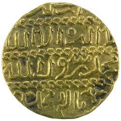 BURJI MAMLUK: Barsbay, 1422-1438, AV ashrafi (3.41g), al-Qahira, ND