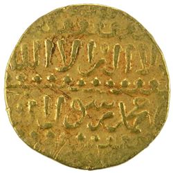 BURJI MAMLUK: Qa'itbay, 1468-1496, AV ashrafi (3.41g), NM, ND