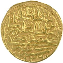 OTTOMAN EMPIRE: Suleyman I, 1520-1566, AV sultani (3.51g), Misr, AH926