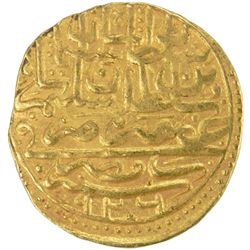 OTTOMAN EMPIRE: Suleyman I, 1520-1566, AV sultani (3.54g), Misr, AH926