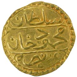 ALGIERS: Mahmud I, 1730-1754, AV 1/2 sultani (1.69g), Jaza'ir, AH1158