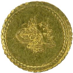 TURKEY: Abdul Mejid, 1839-1861, AV memduhiye altin (0.40g), Kostantiniye, AH1255 year 1