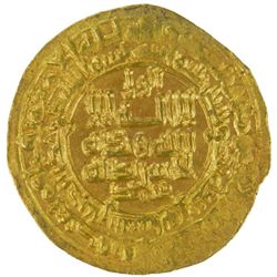 SAMANID: Mansur I, 961-976, AV dinar (3.76g), Nishapur, AH361