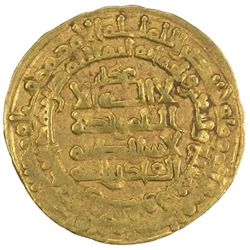 GHAZNAVID: Mahmud, 999-1030, AV dinar (3.96g), Nishapur, AH397