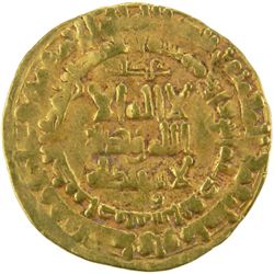 GHAZNAVID: Mahmud, 999-1030, AV dinar (4.55g), Nishapur, AH402