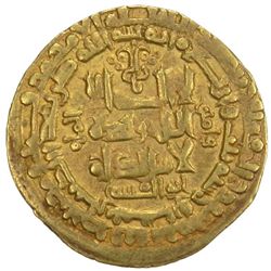 GHAZNAVID: Mahmud, 999-1030, AV dinar (4.89g), Nishapur, AH403