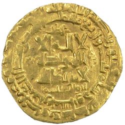 GHAZNAVID: Mahmud, 999-1030, AV dinar (3.67g), Nishapur, AH403
