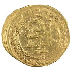 GHAZNAVID: Mahmud, 999-1030, AV dinar (2.97g), Nishapur, DM