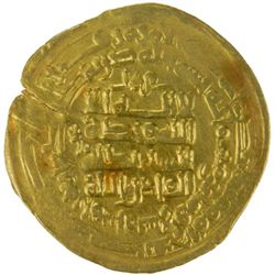GHAZNAVID: Mahmud, 999-1030, AV dinar (3.60g), Herat, AH389